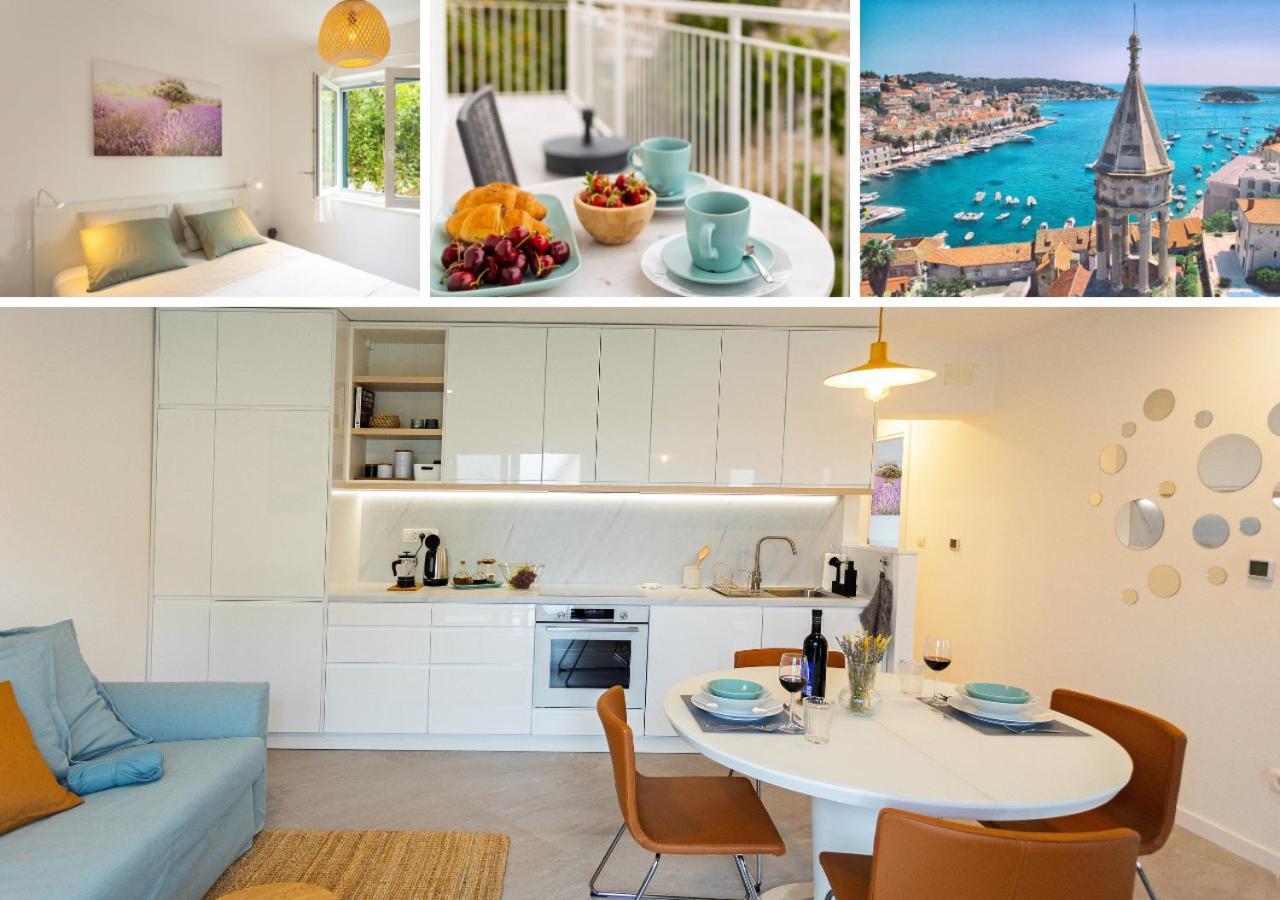 Jesliving Hvar - 2 Bedroom Elegant Apartment With Sea View In Historic Center Of Hvar Town Zewnętrze zdjęcie